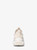 MICHAEL KORS Darius Suede And Stretch Knit Trainer ECRU MULTI Image 3