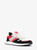 MICHAEL KORS Dax Color-Block Leather And Suede Trainer BRT RED MLTI Image 1