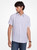 MICHAEL KORS Halo Striped Linen Shirt BLACK Image 1