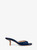MICHAEL KORS Anita Crocodile Embossed Leather Sandal NAVY Image 2