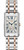 LONGINES Dolcevita Rose Gold & Steel Diamond Men'S Watch L5.755.5.79.7 Image 1