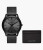 MICHAEL KORS Runway Three-Hand Black Stainless Steel Mesh Watch And Wallet Gift Set Mk1085Set Image 1 MICHAEL KORS Runway Three-Hand Black Stainless Steel Mesh Watch And Wallet Gift Set Mk1085Set Image 1
