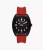 SKECHERS Hanover Three-Hand Date Red Silicone Watch Sr5238 Image 1
