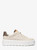 MICHAEL KORS Romey Two-Tone Logo Platform Sneaker VANILLA Image 2
