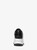 MICHAEL KORS Hayes Grommeted Leather Platform Sneaker BLACK Image 3 MICHAEL KORS Hayes Grommeted Leather Platform Sneaker BLACK Image 3