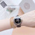 VERSACE  Daphnis Quartz Black Dial Ladies Watch