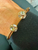 KATE SPADE  Lady Marmalade Open Cuff - Clear/Silver
