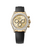 ROLEX Cosmograph Daytona 40mm Yellow Gold Diamond Baguette Champagne Dial Diamond Bezel Oysterflex - 126538RBR