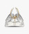 CHANEL 25 Small Handbag   Metallic Grained Calfskin & Gold Metal  Silvery