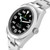 ROLEX Air King Green Hand Black Dial Steel Mens Watch 116900 Image 5