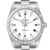 ROLEX Air King 34Mm White Roman Dial Automatic Steel Mens Watch 14010 Image 1