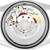 ROLEX Datejust Steel Yellow Gold Champagne Diamond Dial Mens Watch 16233 Image 8