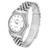 ROLEX Datejust Steel White Gold White Roman Dial Mens Watch 16234 Image 4