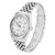 ROLEX Datejust Steel White Gold Silver Roman Dial Mens Watch 16234 Image 4