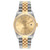 ROLEX Datejust 36 Steel Yellow Gold Champagne Dial Mens Watch 16233 Image 2