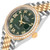ROLEX Datejust 36 Steel Yellow Gold Green Diamond Mens Watch 126283 Image 5