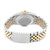 ROLEX Datejust Steel Yellow Gold White Roman Diamond Mens Watch 16233 Image 9