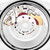 ROLEX Datejust Steel White Gold White Roman Dial Mens Watch 116234 Image 8