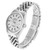 ROLEX Datejust 36 Steel White Gold Silver Dial Vintage Mens Watch 1601 Image 4