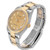 ROLEX Datejust Steel Yellow Gold Diamond Dial Mens Watch 126233 Image 4