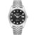 ROLEX Datejust 41 Steel White Gold Black Diamond Dial Mens Watch 126334 Image 2