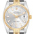 ROLEX Datejust 41 Steel Yellow Gold Silver Dial Mens Watch 126333 Image 1