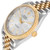 ROLEX Datejust 41 Steel Yellow Gold Silver Dial Mens Watch 126333 Image 5