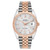 ROLEX Datejust 41 Steel Rose Gold Fluted Motif Dial Watch 126331 Image 2