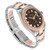 ROLEX Datejust 41 Steel Rose Gold Chocolate Diamond Dial Mens Watch 126331 Image 3