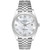 ROLEX Datejust 41 Steel White Gold Mother Of Pearl Diamond Dial Mens Watch 126334 Image 2
