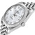 ROLEX Datejust 41 Steel White Gold Mother Of Pearl Diamond Dial Mens Watch 126334 Image 5