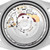 ROLEX Datejust Ii 41 Silver Diamond Dial Steel White Gold Mens Watch 116334 Image 8