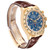 ROLEX Cosmograph Daytona Yellow Gold Blue Dial Mens Watch 116518 Image 3