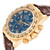 ROLEX Cosmograph Daytona Yellow Gold Blue Dial Mens Watch 116518 Image 5
