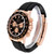 ROLEX Daytona Rose Gold Oysterflex Black Dial Mens Watch 116515 Image 4