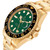ROLEX Gmt Master Ii Yellow Gold Green Dial Mens Watch 116718 Image 5