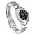 ROLEX Date Black Dial Oyster Bracelet Steel Ladies Watch 69160 Image 3