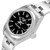 ROLEX Date Black Dial Oyster Bracelet Steel Ladies Watch 69160 Image 5