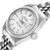 ROLEX Datejust Steel White Gold Silver Linen Dial Ladies Watch 69174 Image 5
