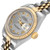 ROLEX Datejust Steel Yellow Gold Slate Roman Dial Ladies Watch 69173 Image 5