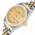 ROLEX Datejust Champagne Dial Steel Yellow Gold Ladies Watch 69173 Image 5