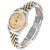 ROLEX Datejust Steel Yellow Gold Anniversary Diamond Dial Watch 69173 Image 4