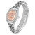 ROLEX Datejust Steel White Gold Salmon Diamond Ladies Watch 79174 Image 4