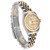 ROLEX Datejust Decorated Mother Of Pearl Dial Steel Yellow Gold Ladies Watch 79173 Image 3