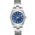 ROLEX Oyster Perpetual Blue Dial Automatic Steel Ladies Watch 76080 Image 1