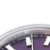 ROLEX Oyster Perpetual 26 Red Grape Dial Steel Ladies Watch 176200 Image 6