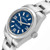 ROLEX Oyster Perpetual Nondate Blue Dial Domed Bezel Watch 176200 Image 5