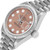 ROLEX President Datejust White Gold Bark Finish Diamond Watch 69279 Image 5