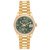ROLEX President Midsize Yellow Gold Green Floral Ladies Watch 278288 Image 2