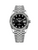 ROLEX Datejust 41mm Fluted Bezel Black Diamond Dial Jubilee - 126334